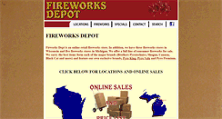 Desktop Screenshot of fireworksdepot.com